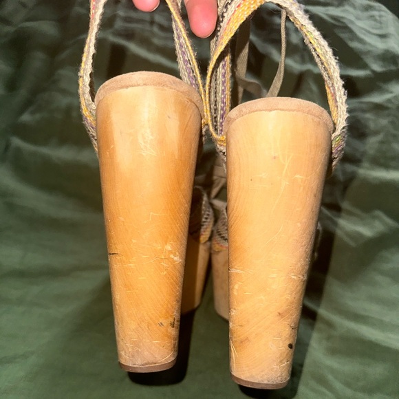 Jeffrey Campbell Platform Wedge Sandals - Picture 5 of 16